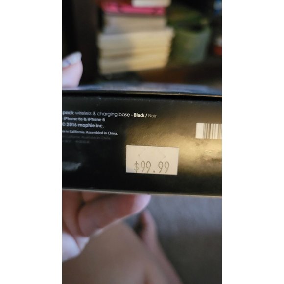 Mophie Juice Pack Wireless Charging Battery Case for IPhone 6 and 6s - Black NIB - Picture 5 of 6